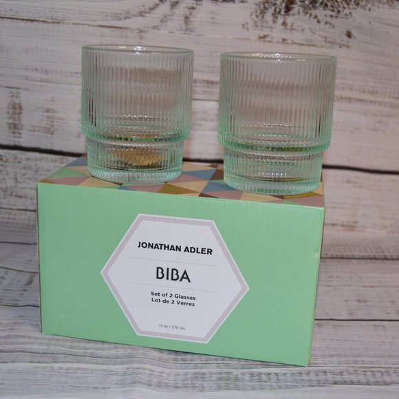 Jonathan Adler Dining Jonathan Adler Ribbed Biba Drinking Glasses